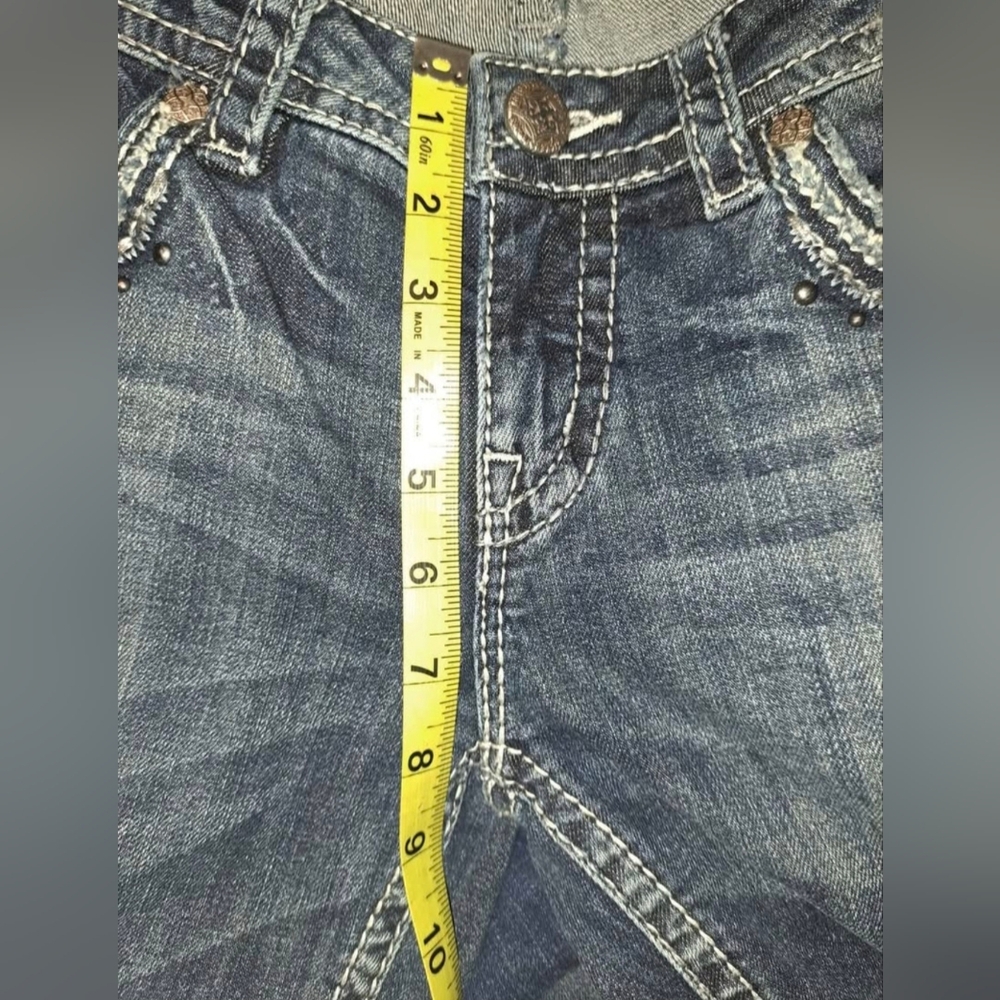 Silver Aiko Boot Cut Jeans Size 29 X 35 - New Without Tags - Picture 9 of 10